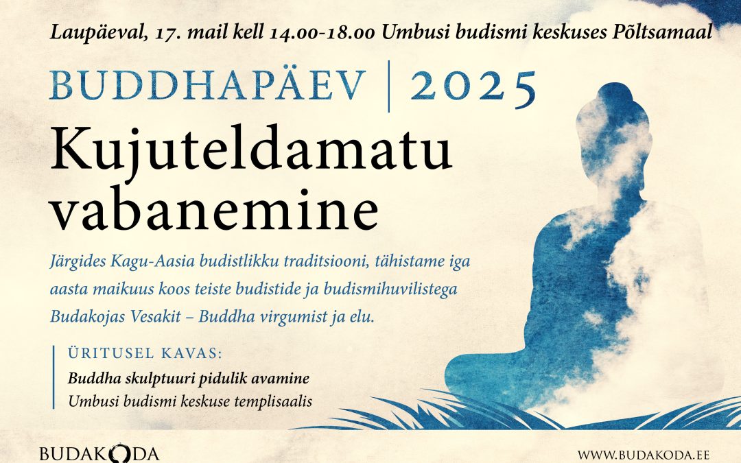 Buddhapäeva tähistamine laupäeval, 17. mail