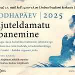 Buddhapäeva tähistamine laupäeval, 17. mail