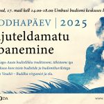 Buddhapäeva tähistamine laupäeval, 17. mail – ürituse eelinfo